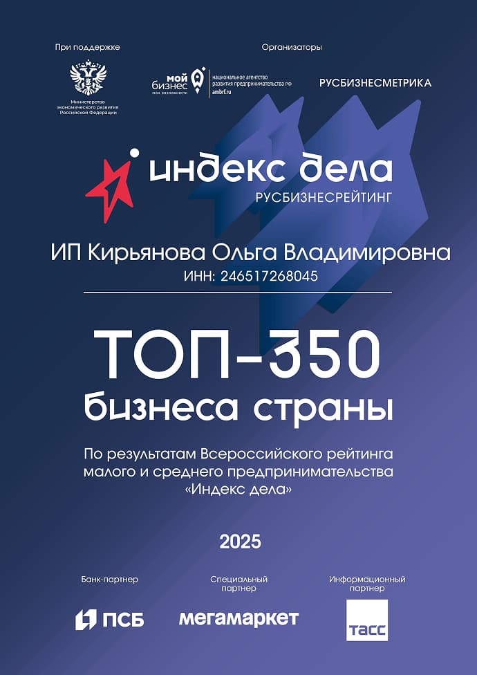 топ-350 бизнеса страны